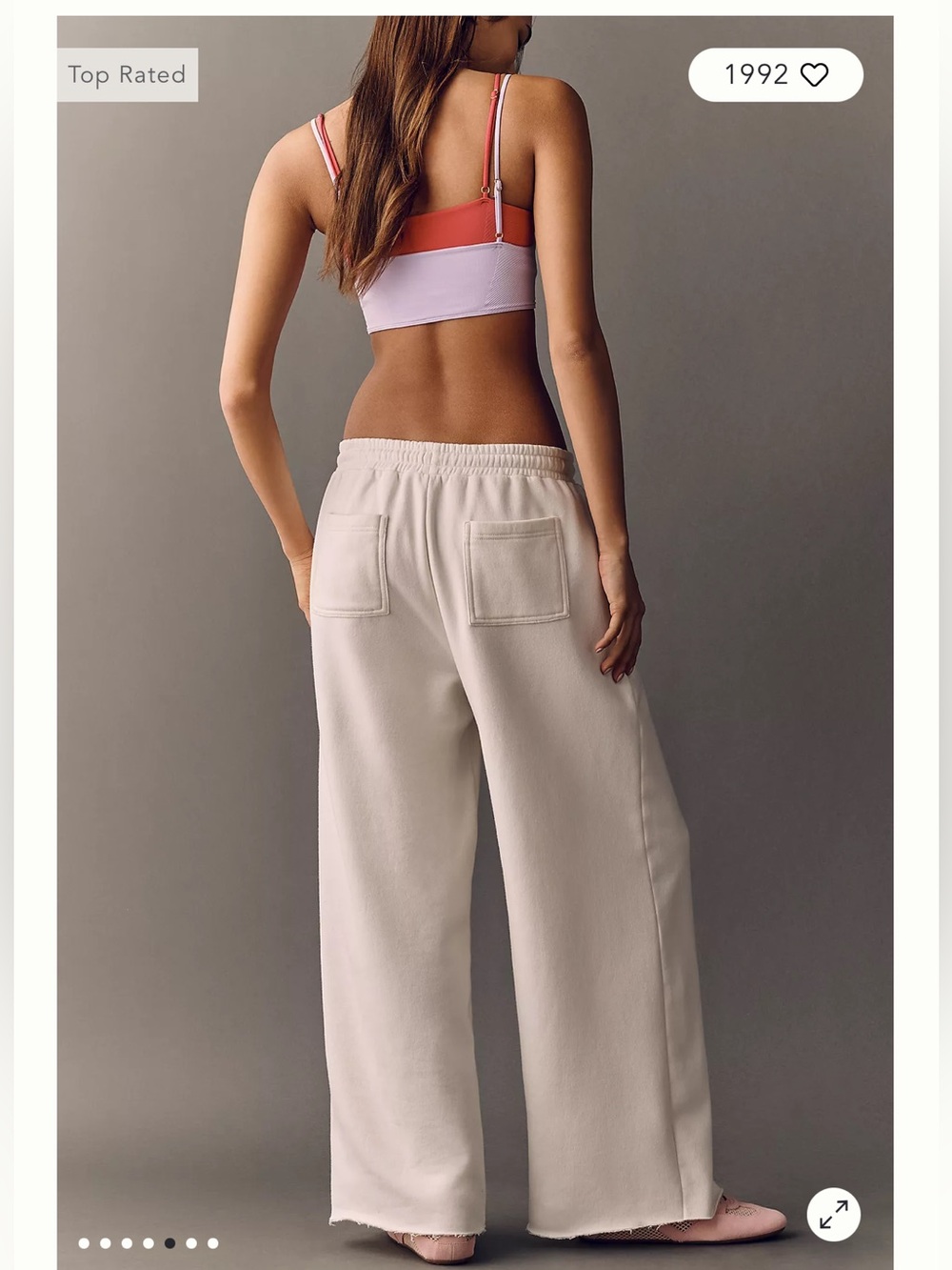 NWT Daily Practice Easy Mile Wide Leg Pants - Picture 4 of 7